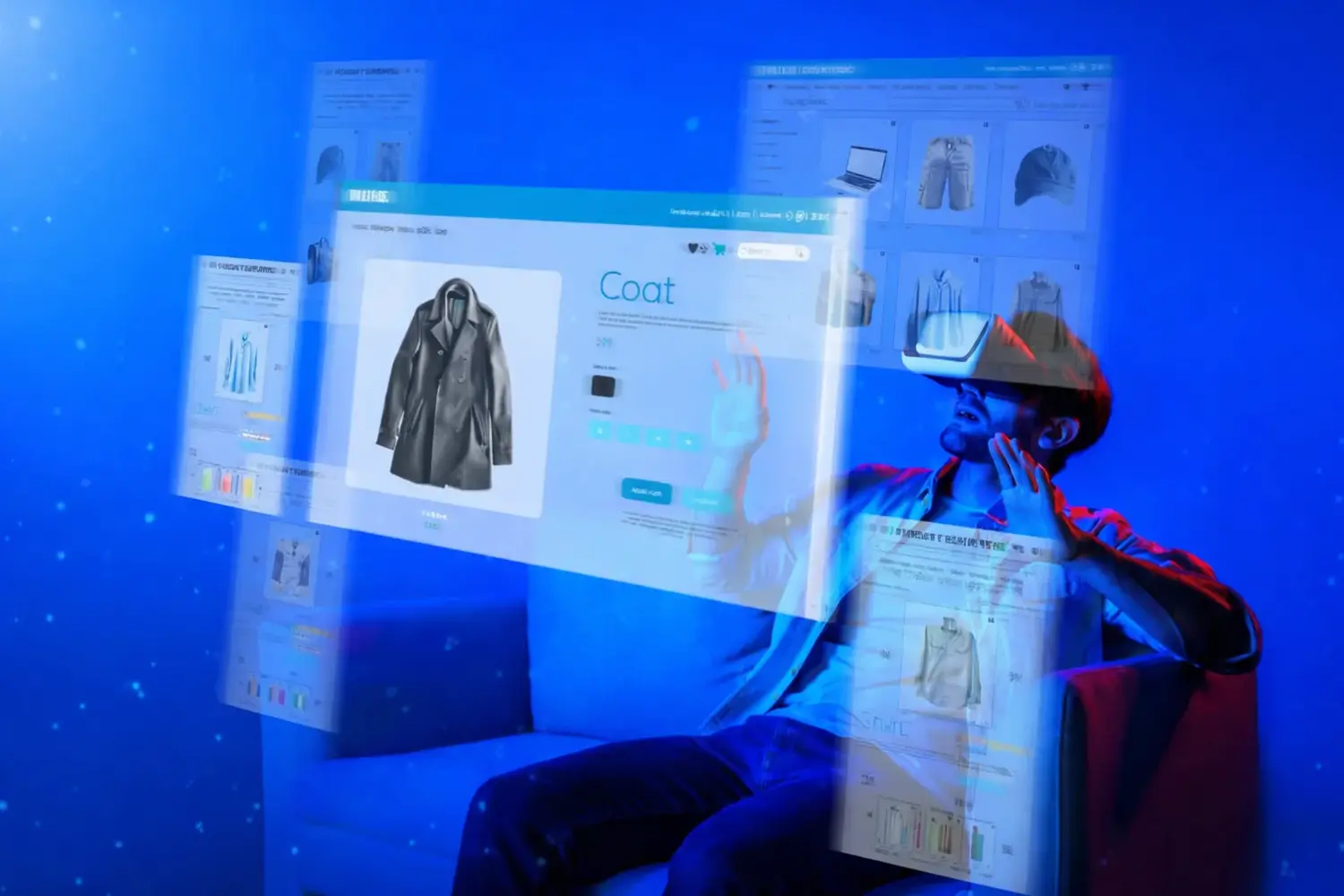 AI eCommerce search future with virtual shopping experience